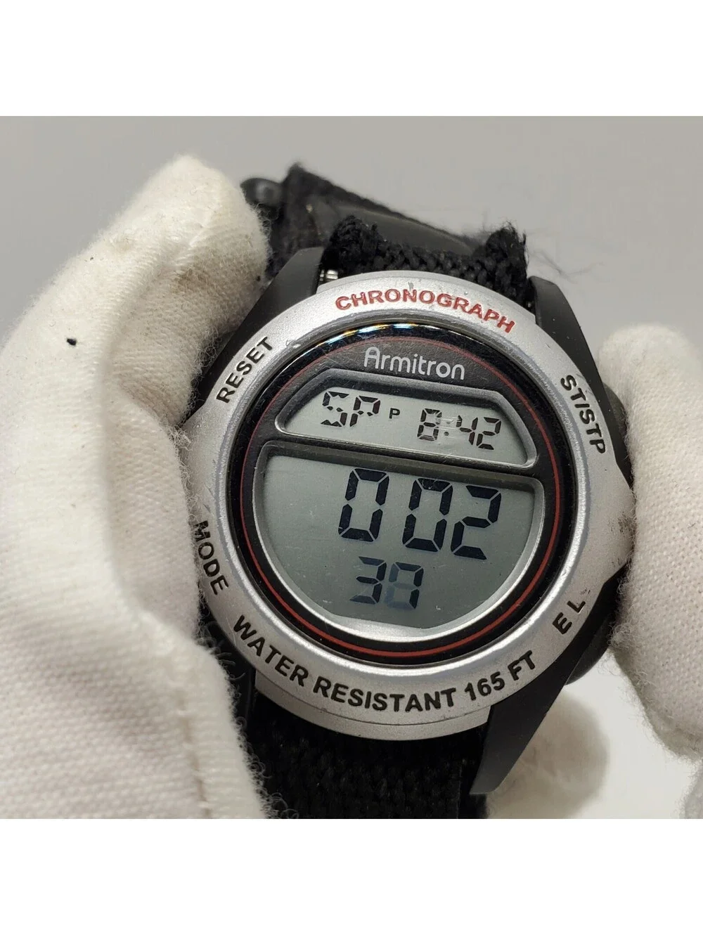 Armitron Pro Sport Digital Watch 25mm New Battery